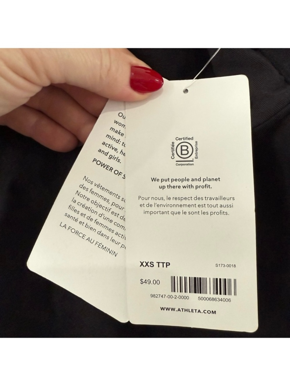 Athleta Trio Twist-Front Camisoles — Dusty Rose, Plum & Black - Picture 8 of 10